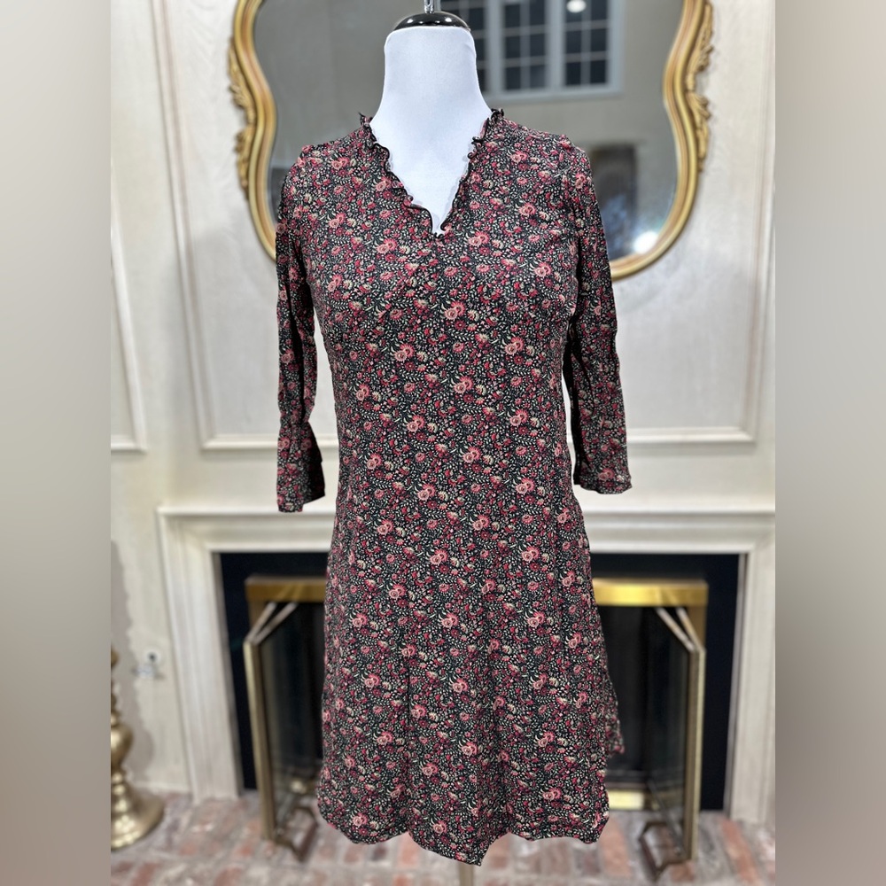 Old Navy Maternity Floral Dress Medium Coquette Soft Life‎ Granola Girl